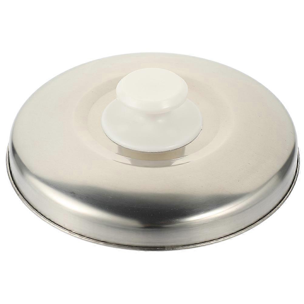 Rice Cooker Lid Reusable Metal Pot Cover with Heat Resistant Handle for Triangular Rice Cookers – Steam Retaining & Quick Cooking Kitchen Accessory