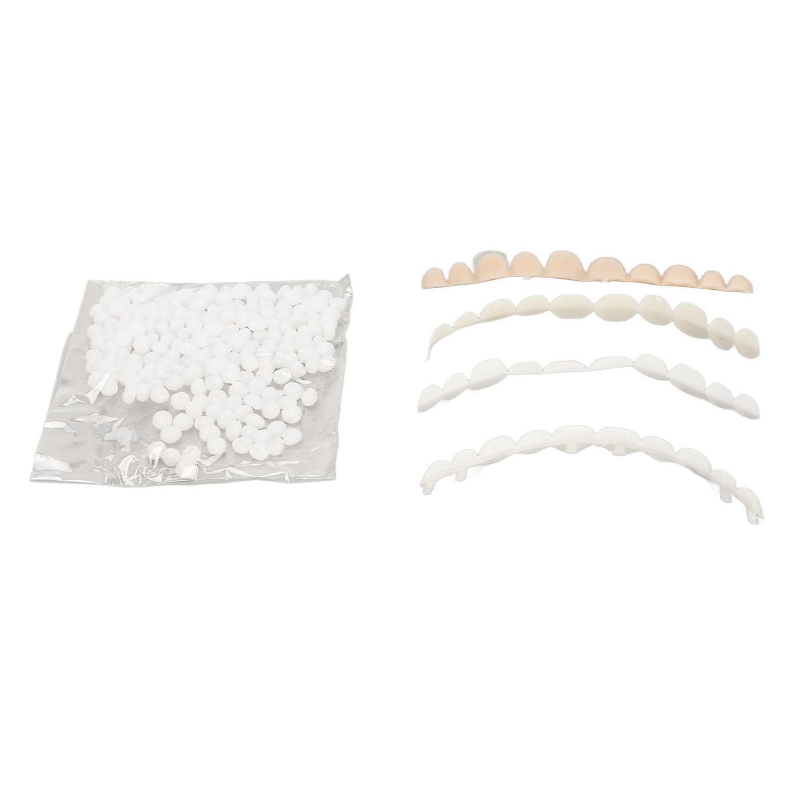 Temporary Tooth Repair Kit Moldable False Teeth Thermal Fitting Beads for Cosplay 