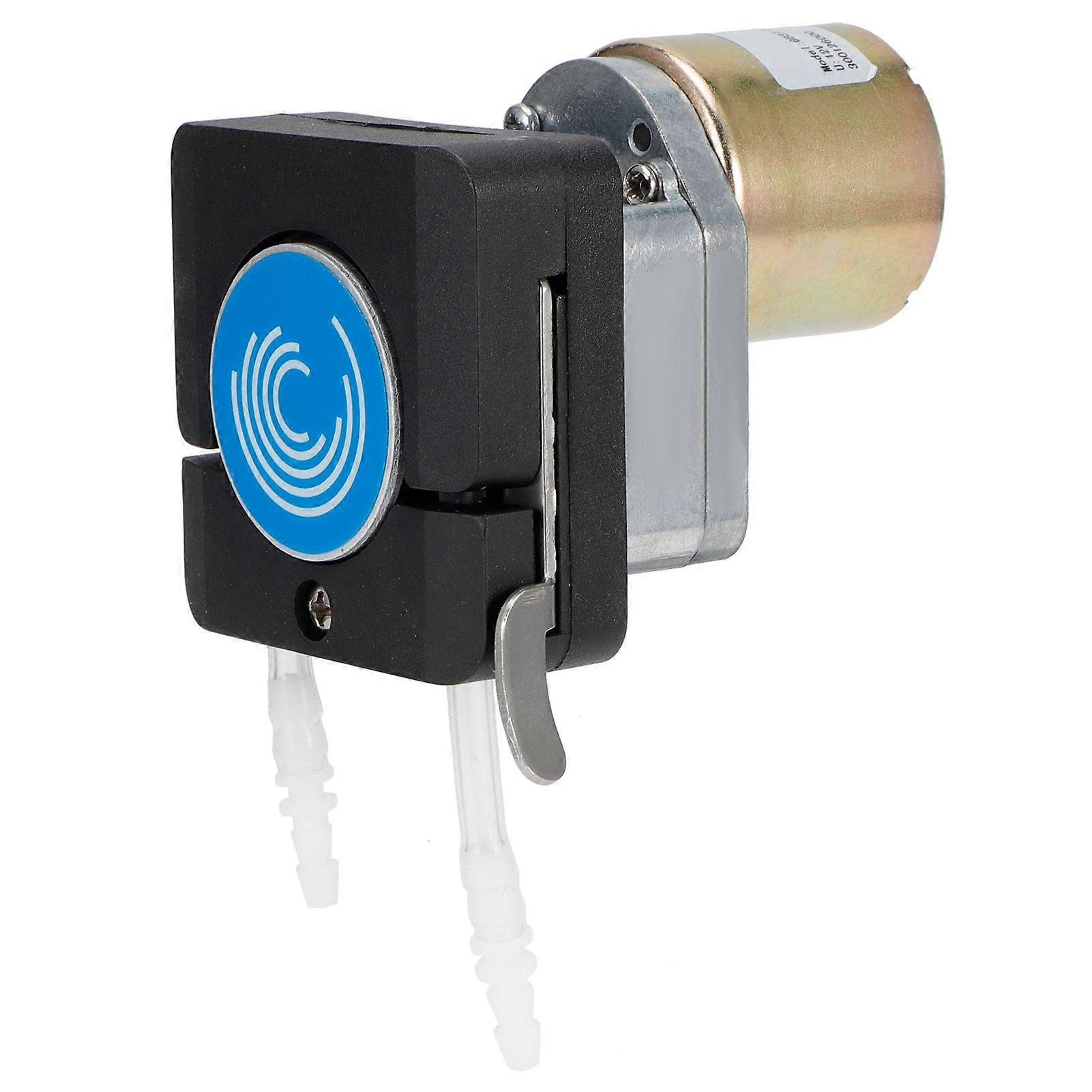 Peristaltic Pump Large Flow Anti?Corrosion Micro Dosing Pump Head with 12V DC Geared MotorYMJJ
