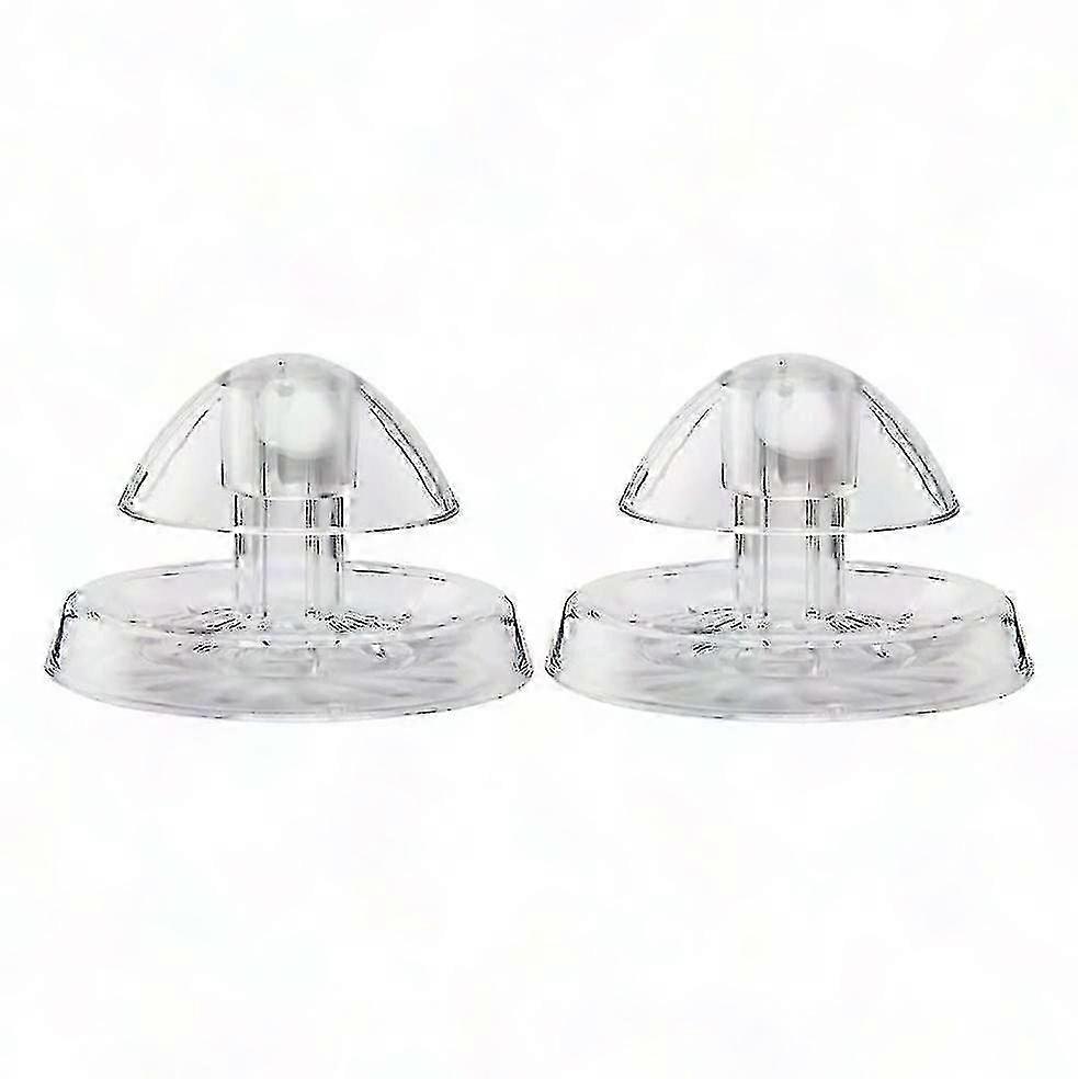 2 قطعة مصيدة حلزون بلاستيكية شفافة لحوض السمك - صيد Planarian & Leech