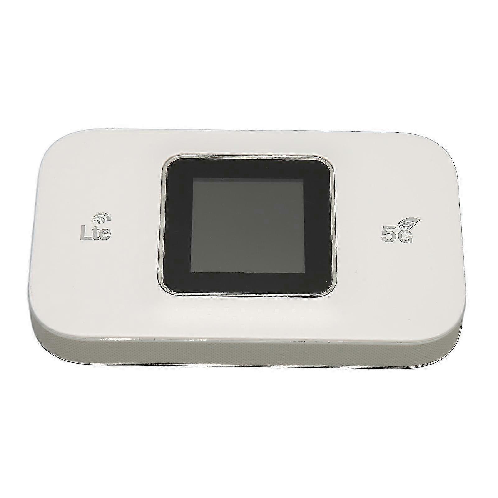 Portable Router 5G Mobile WiFi Hotspot With SIM Card Slot, Supports 10 Devices For Windows Linux Travel Connectivity