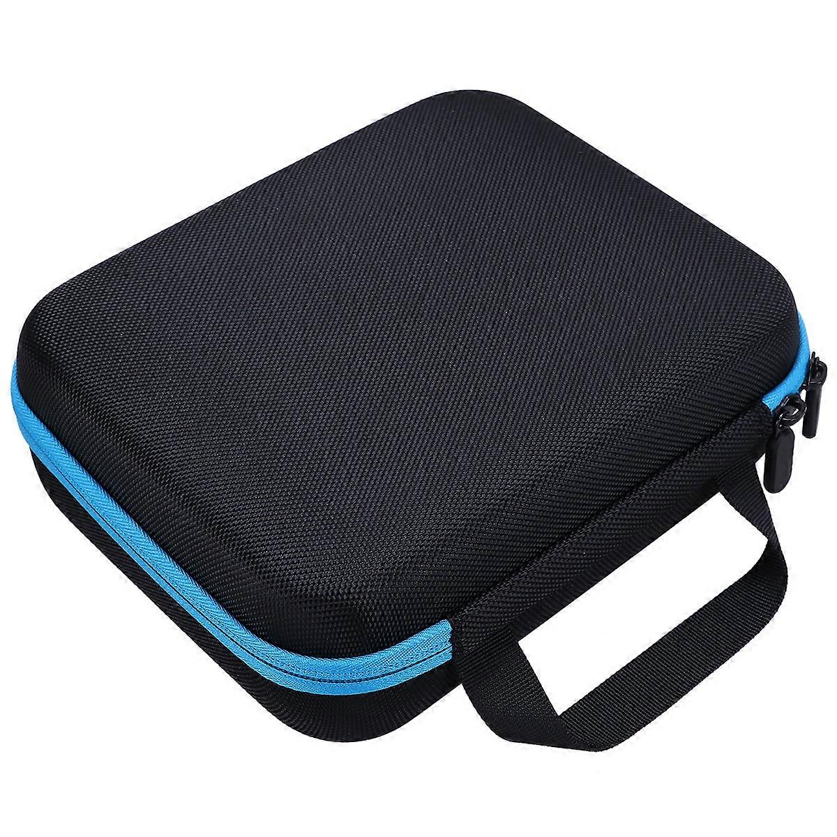 Oils Organizer Bag Essential Oil Pouch Portable for Makeup Bottles Travel Use Blue 1Set