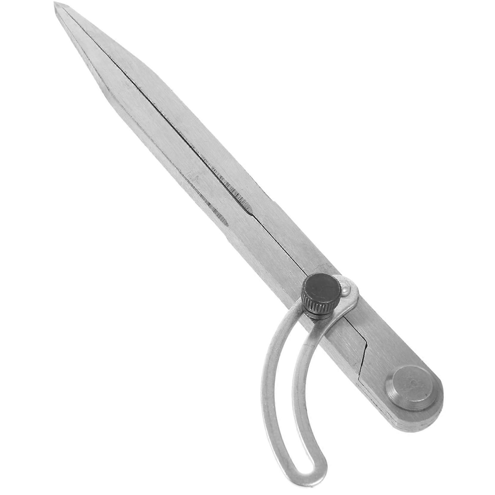 Wing Compass with Adjustable Ergonomic Grip for Precision Marking and Metalworking - Ideal for Craftsmen and Hobbyists