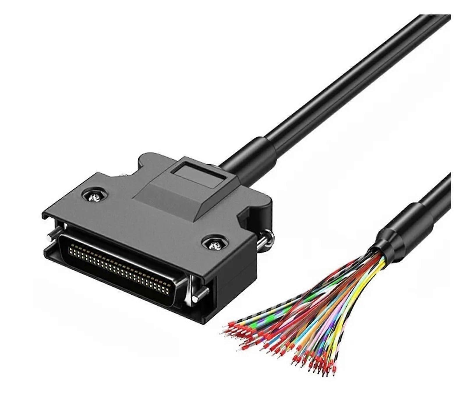 CN14/20/26/36/50-Pin Connection Cable With Shielded Lead And Signal Head, CN50P-Screw Style, 0.5M Length