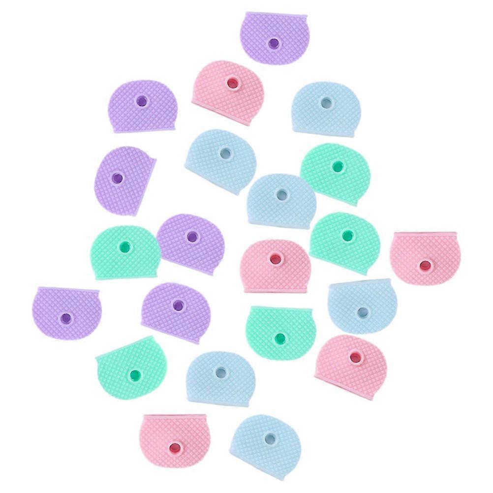 40pcs Portable Silicone Key Covers Protective Caps for Car Key Sleeves