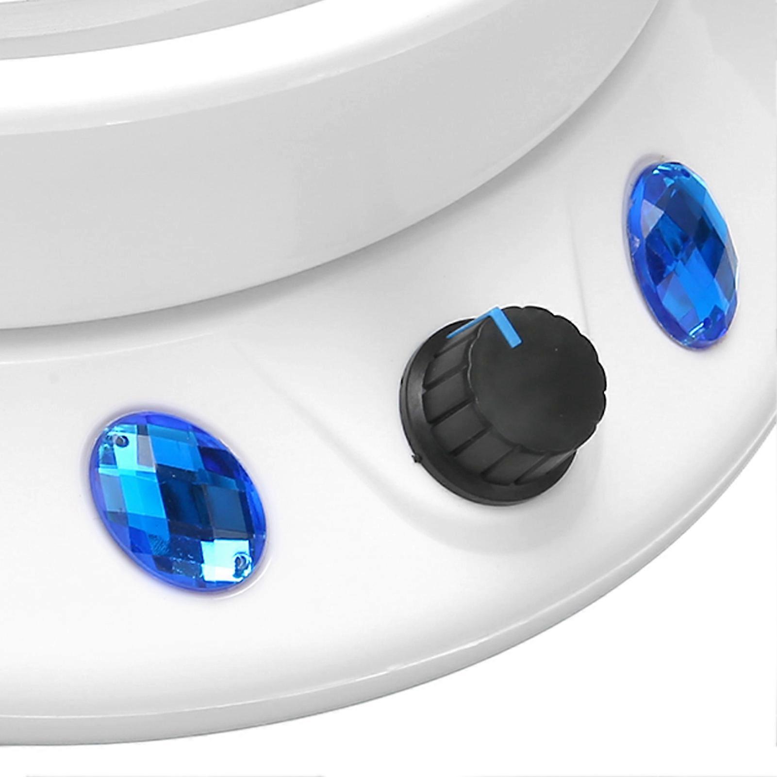 Pottery Wheel 5.9in Turntable 50/60Hz 200RPM Detachable Low Noise Stable Pottery Forming Machine for Kid Adult 100‑240V US Plug 100‑240V