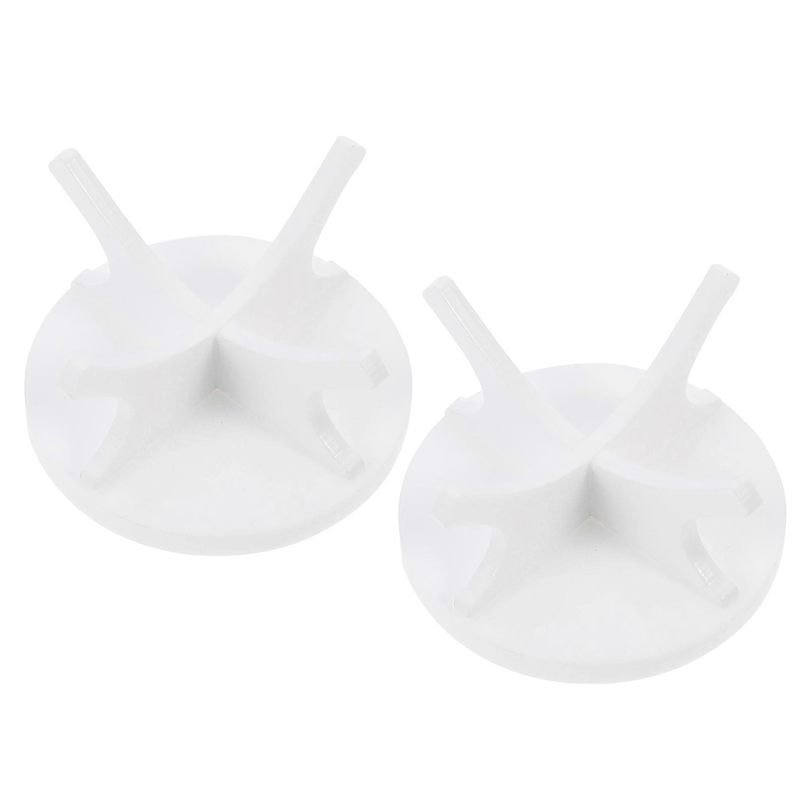Acrylic Baseball Display Stand 2PCS Softball Tennis Ball Holder Transparent Durable Rack for Sports Collectibles Space Saving Design