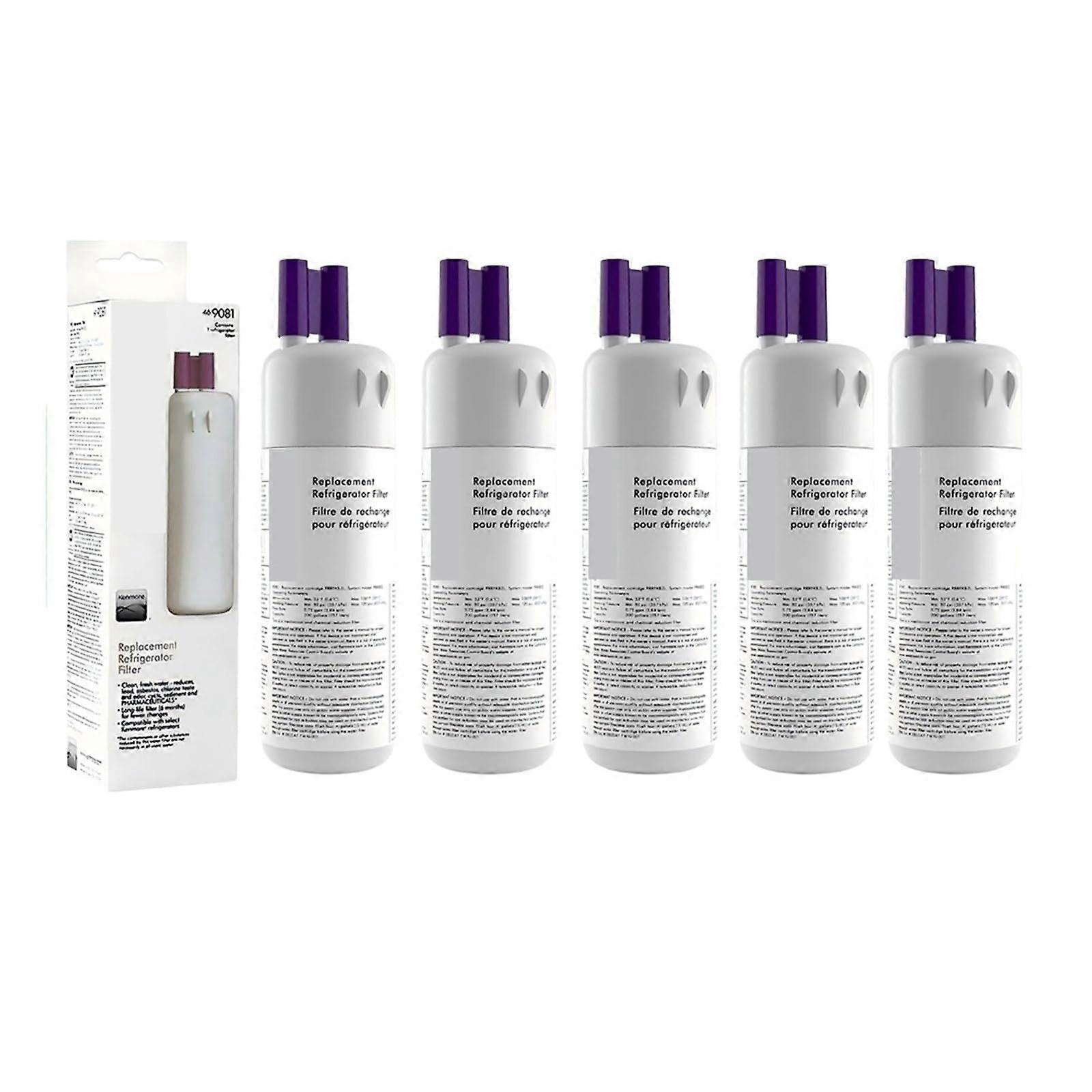 Replacement Water Filter, Compatible With Kenmore, 469930 469081 EDR1RXD1W10295370A (5pcs)