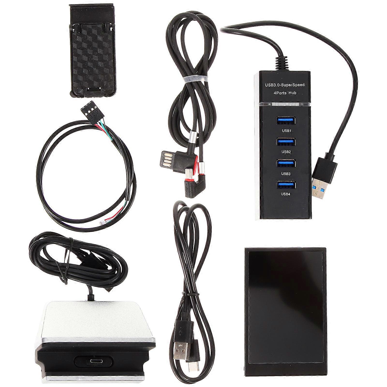 Pc Panels Cpu Monitoring Pc Sensor Panel With Dual USB Ports For 3.6×2.2×0.2in 1Set
