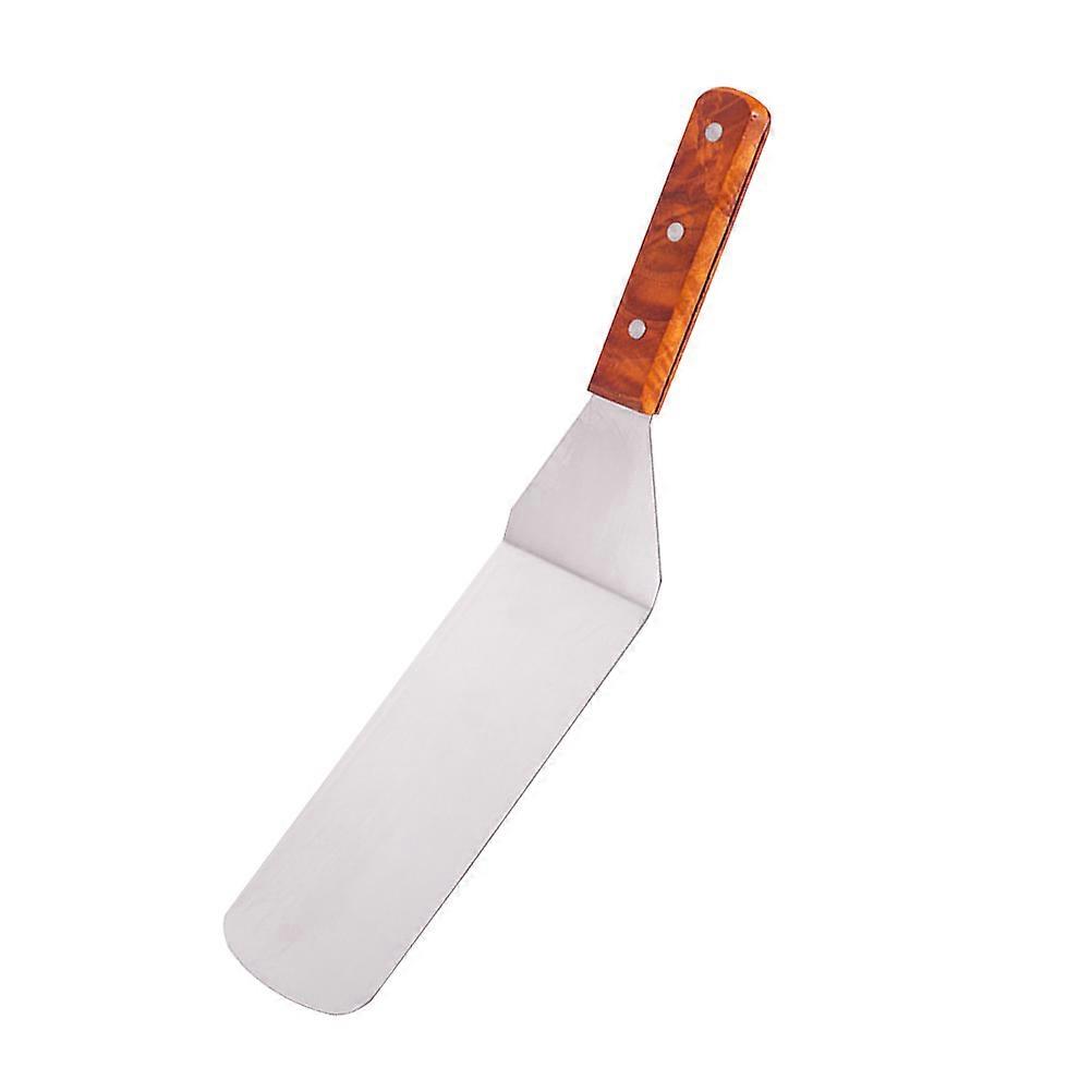 Stainless Steel Steak with Wooden Handle for Kitchen Use Strong Resistance and Easy to Clean White