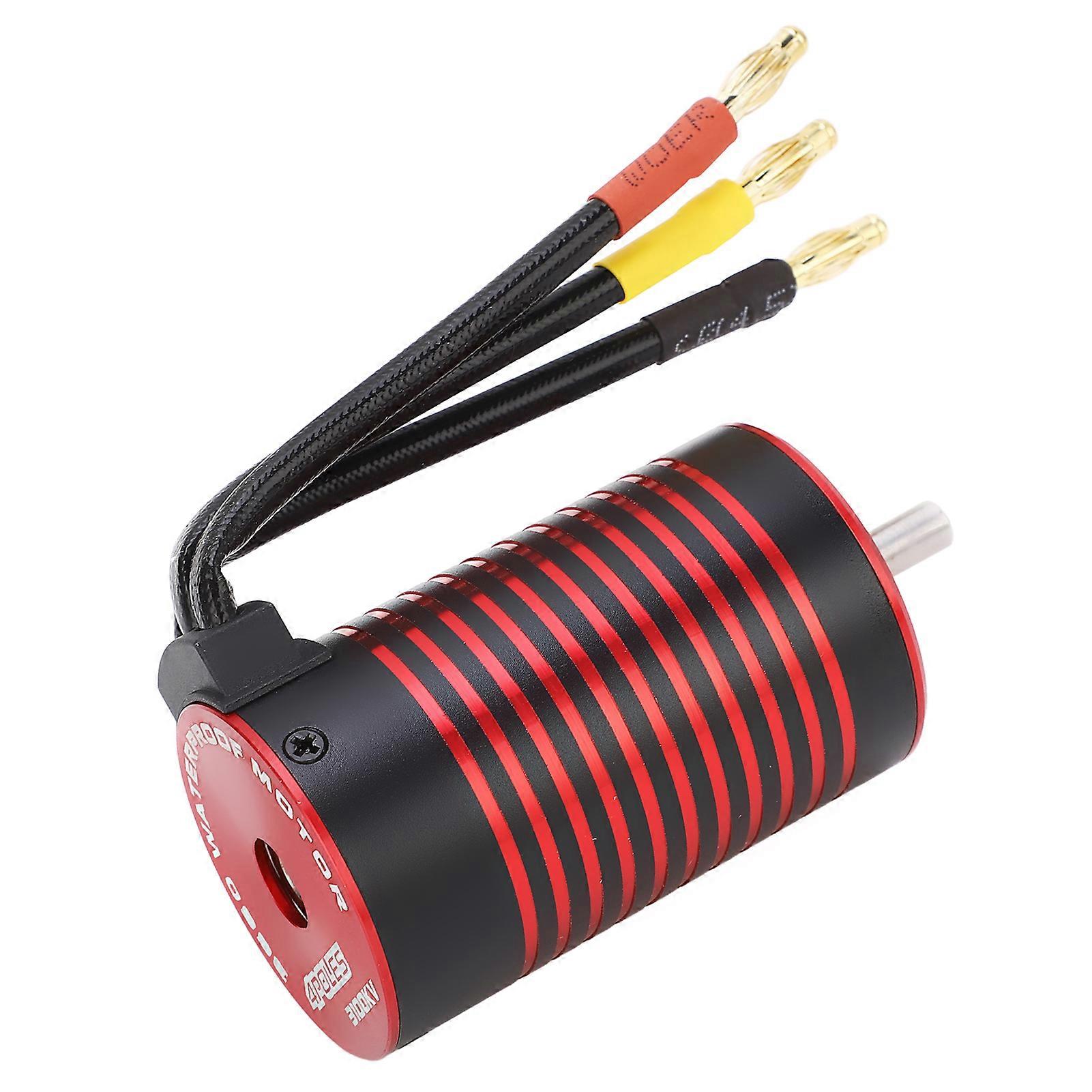 Aluminum Alloy 3660 Brushless Motor for 1/8 1/10 Remote Control Car Upgrade Parts 3100KV 
