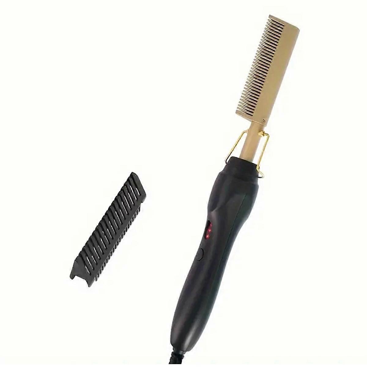Hair Straightener Comb Wet&Dry Hair Straightener Curling Iron EU Plug
