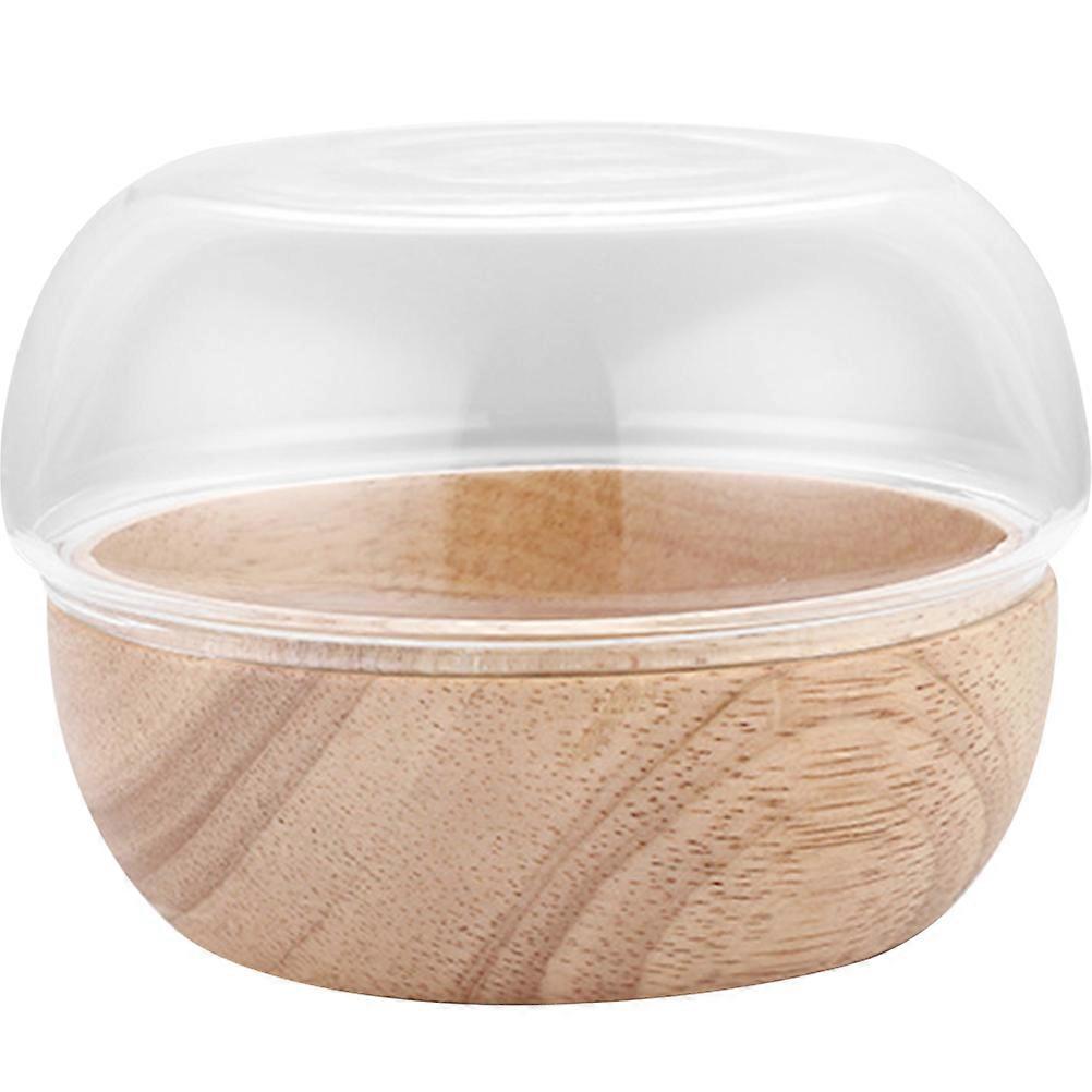 Fruit Platter For Celebrations 12.5X12.5CM Wood Elegant Style Food Storage 1Pack