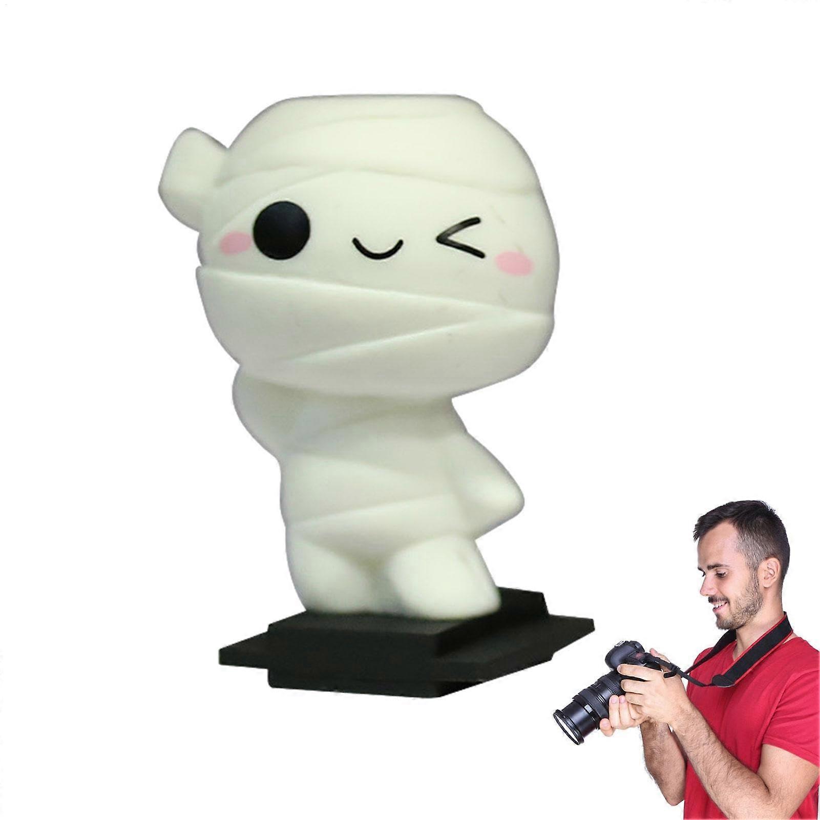 Camera Hot Shoe Cover - Cartoon Silicone Caps for DSLR and Mirrorless Cameras, Mummy Design, Protective Accessory