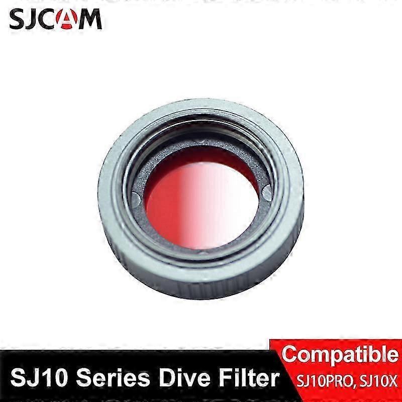 2025 SJCAM SJ10 PRO Dive Filter Lens Red Filter Protection For SJCAM S10 Pro SJ10X Action Camera