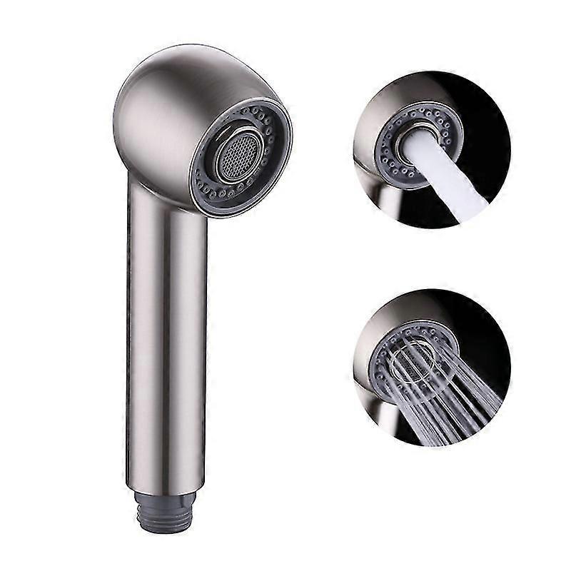 Dish & Shower Replacement Spray Head - Adjustable Water Flow (1 Piece)