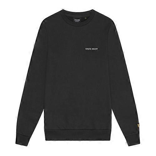 Lyle & Scott Mens Embroidered Crew Neck Sweatshirt