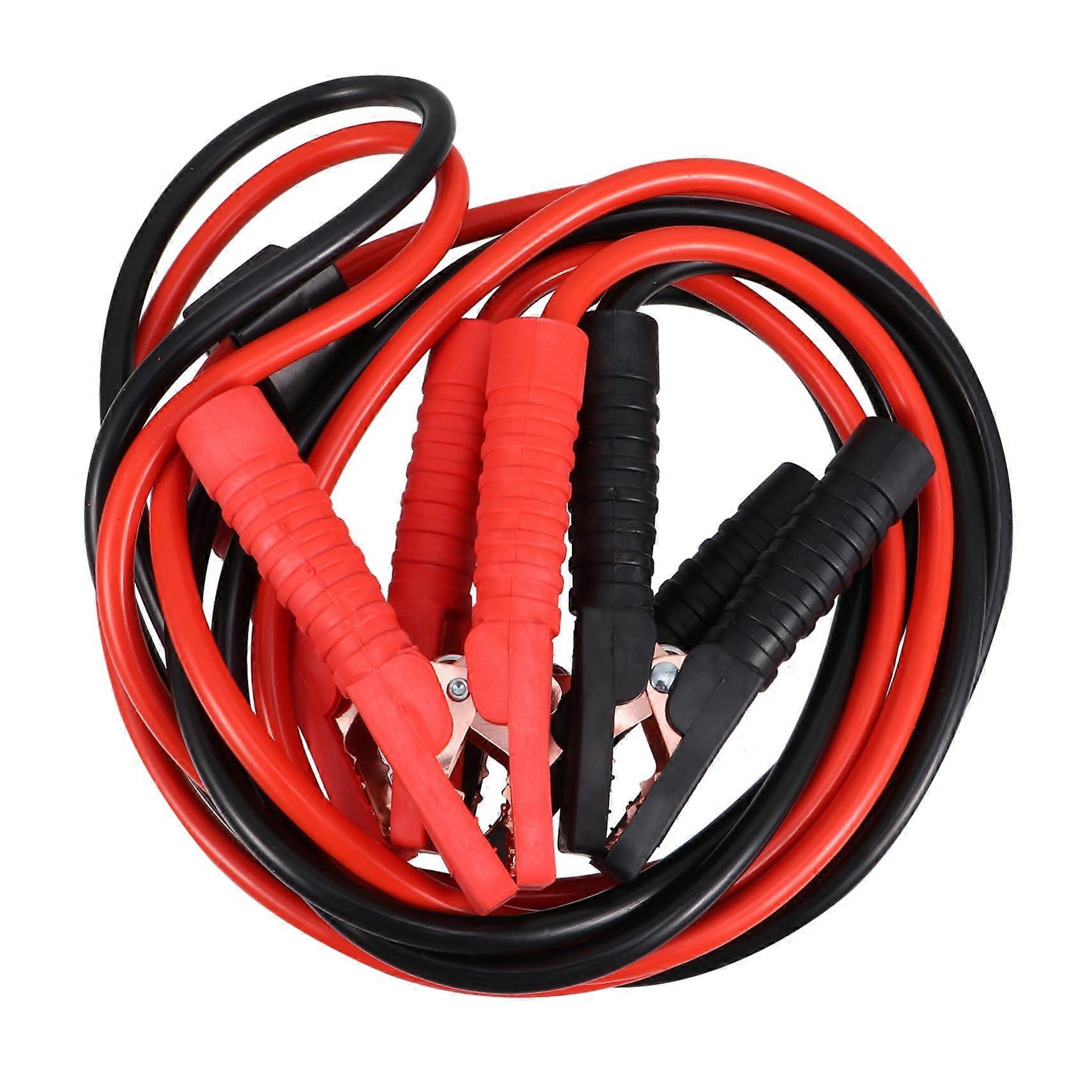 3M Jump Leads for Cars 4 Meter Emergency Cables High Performance Copper for Petrol and Diesel Battery Boosting