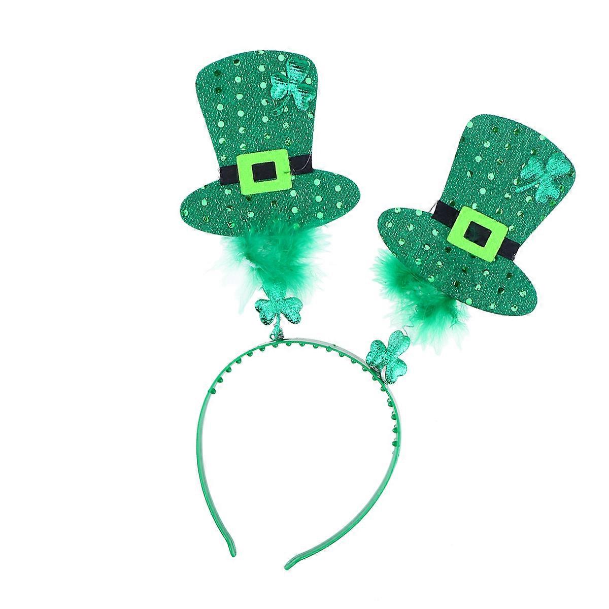 Holiday Spirit Headband with Classic Shamrock Style for Festive Occasions
