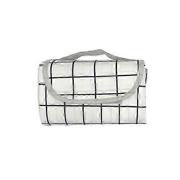 AURA Picknickmatte, Stranddecke, Feuchtigkeitsmatte, weißes Mesh, 1,5*2m