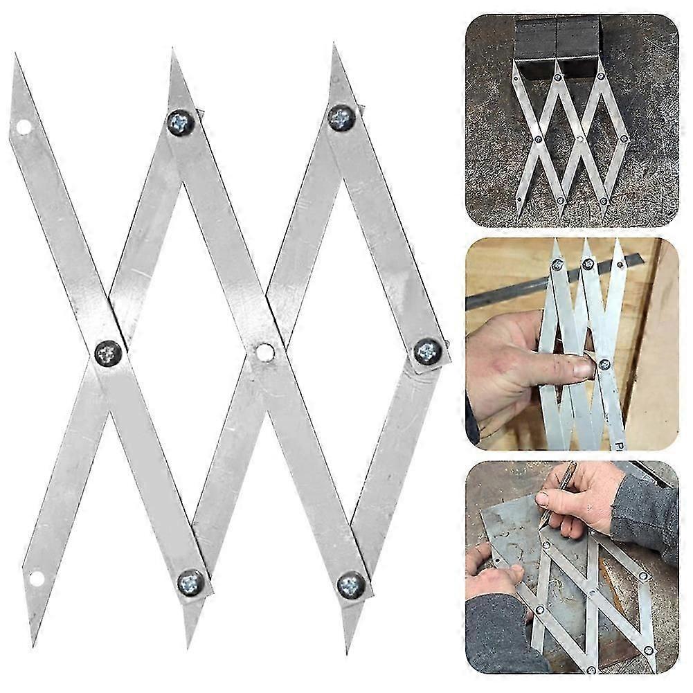 Picket Master Pro 3 Point Center Finder Tool for Precise Measurement, Stainless Steel Center Finder Tool, Equidistant Measuring Tool