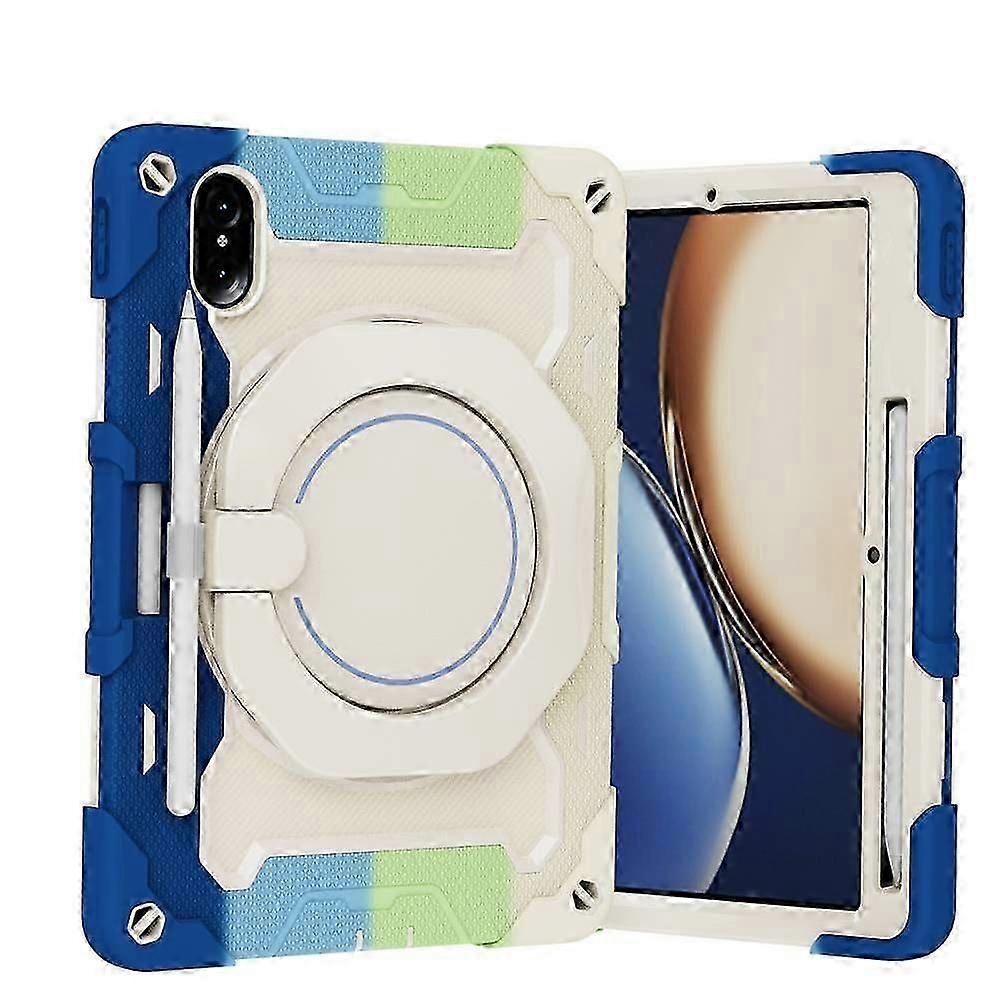 Case for Honor Tablet V7 Pro Case - 3-in-1 Heavy Duty Shockproof Protective Cover with Rotundity Bracket and Shoulder Strap, 11.0" Tablet Case