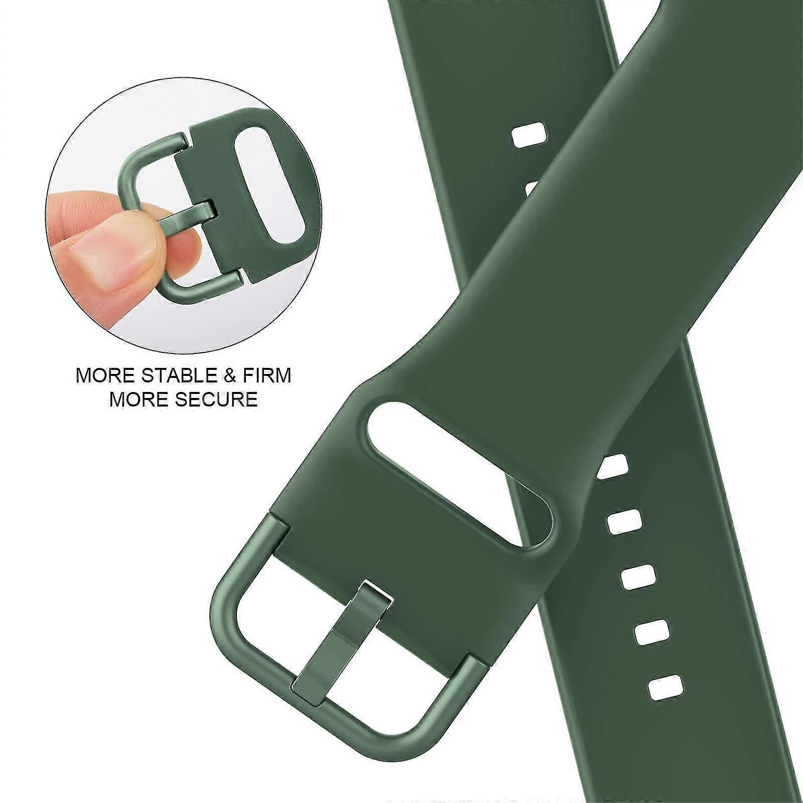 Apple Watch Series 2 42 mm-es tűs csat szilikon óraszíj esetén