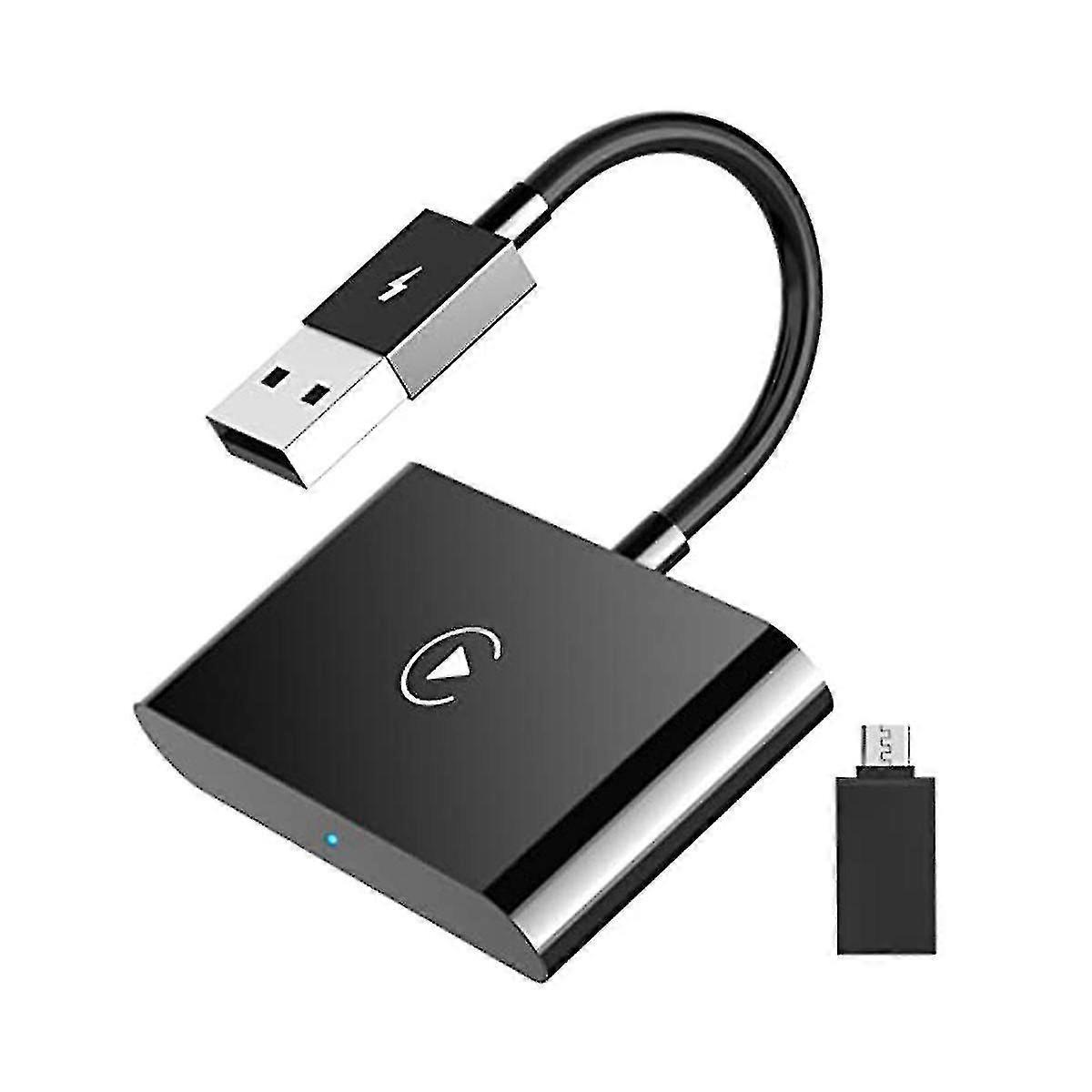 Wireless Carplay For 有線 Carplay Car Wireless Fast and Easy Use Fit For From 2015 & Ios 10+(ブラック)