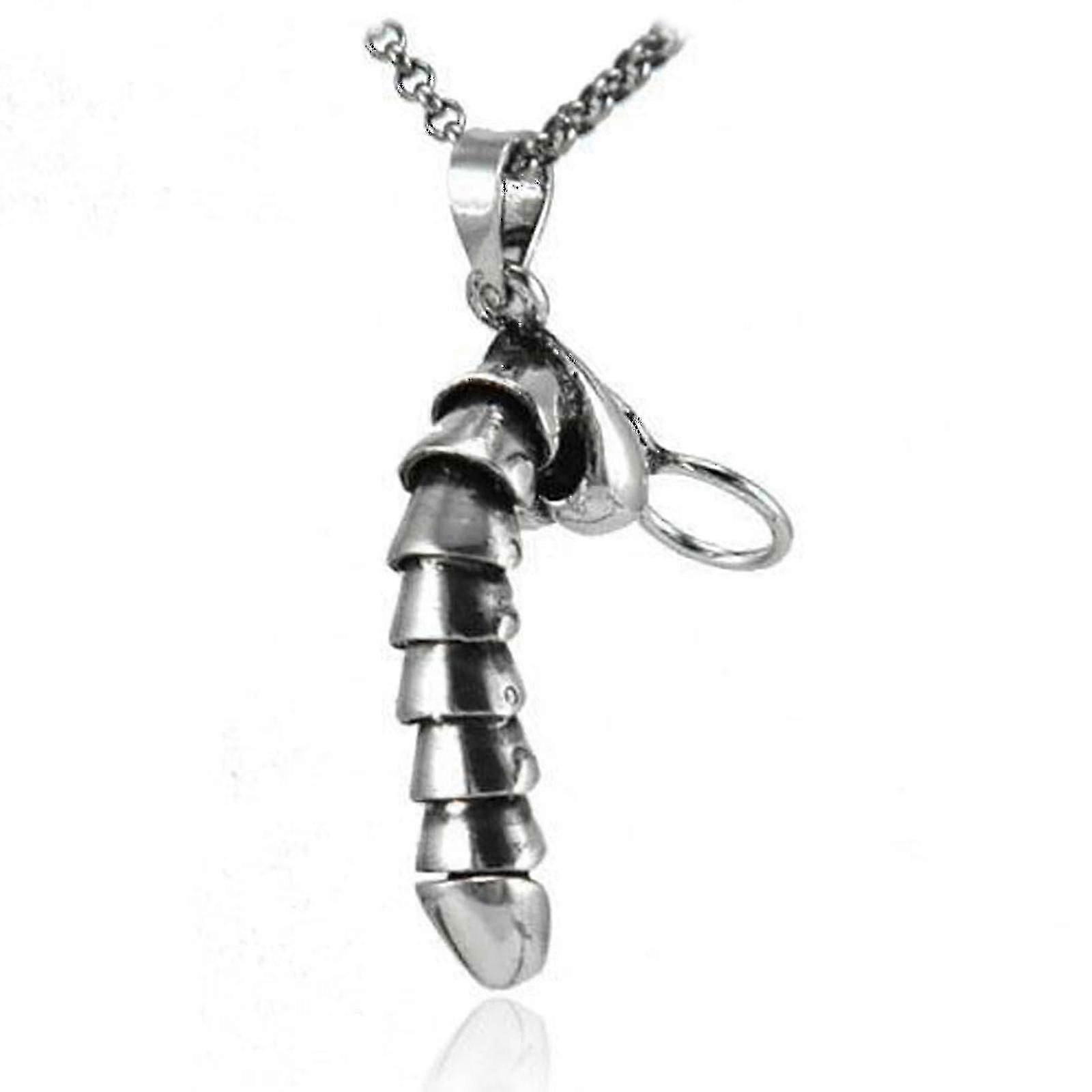 Necklace Silver Pendant Necklace A Fun Day For Both Men And Women