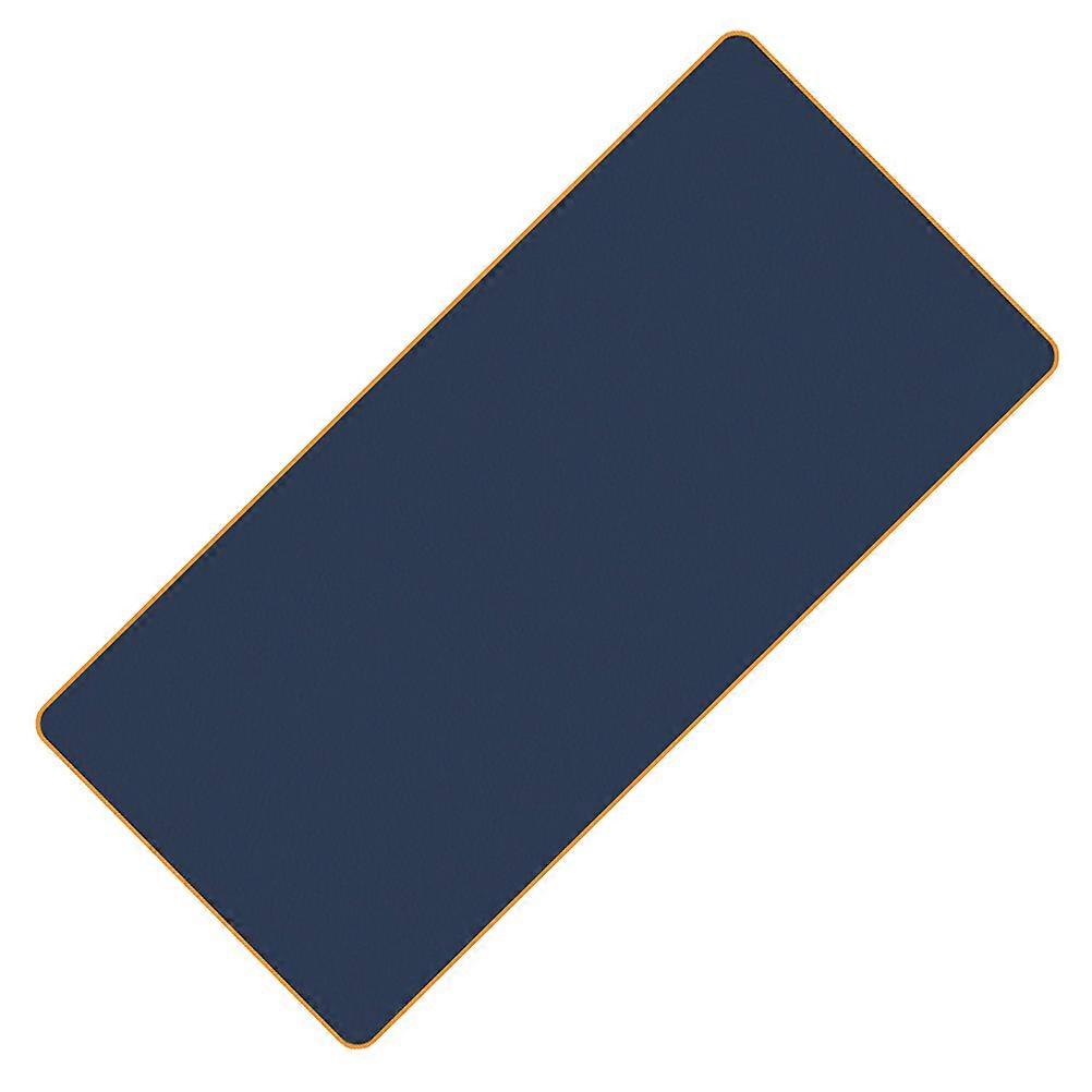 Solid Color Desk Mousepad Anti-Skid Office Use Accessory 23.6X11.8X0.2In Textured Surface 1Pack
