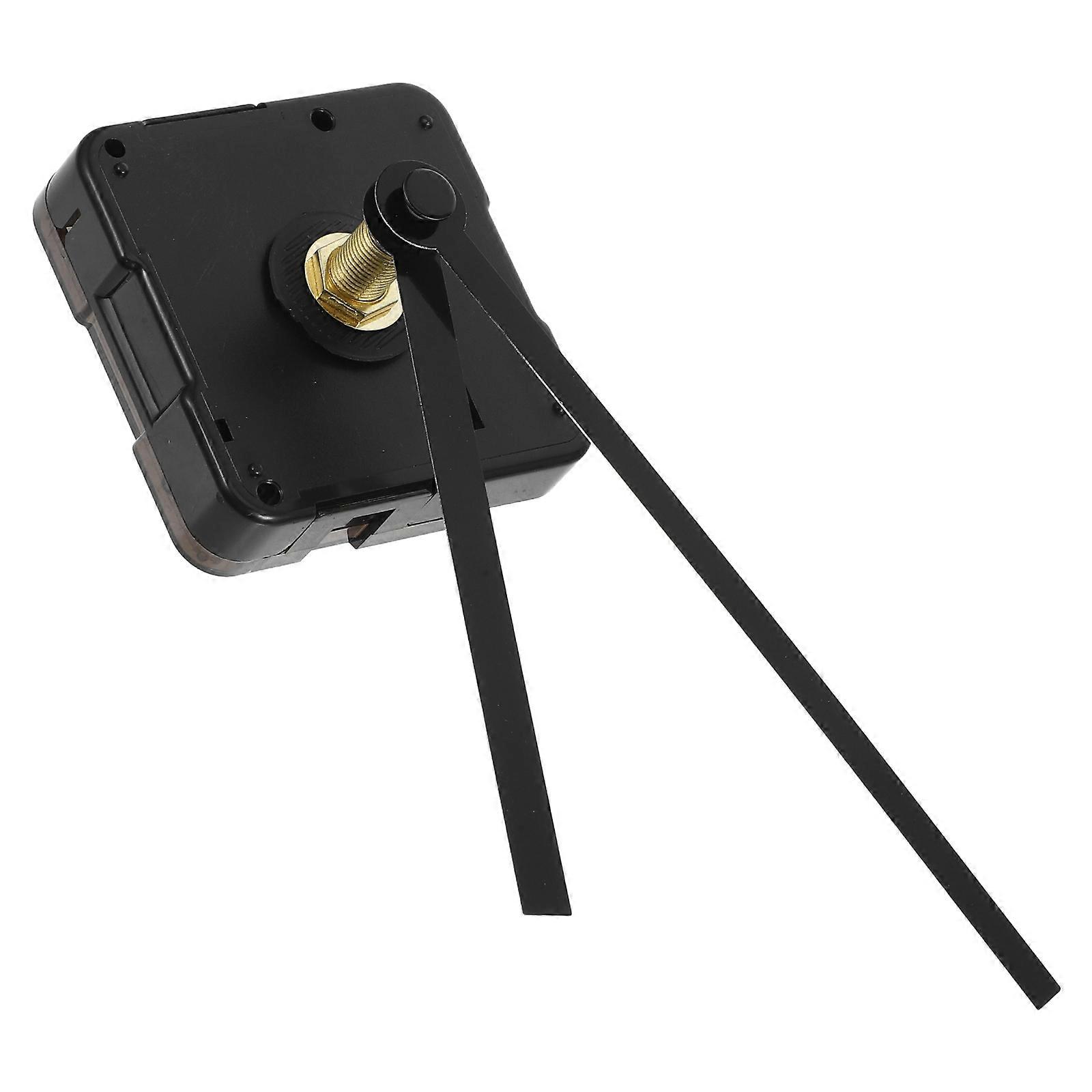 DIY Wall Clock Movement Mechanism For Home Decor With Silent Operation And Black Color Design 1 Set