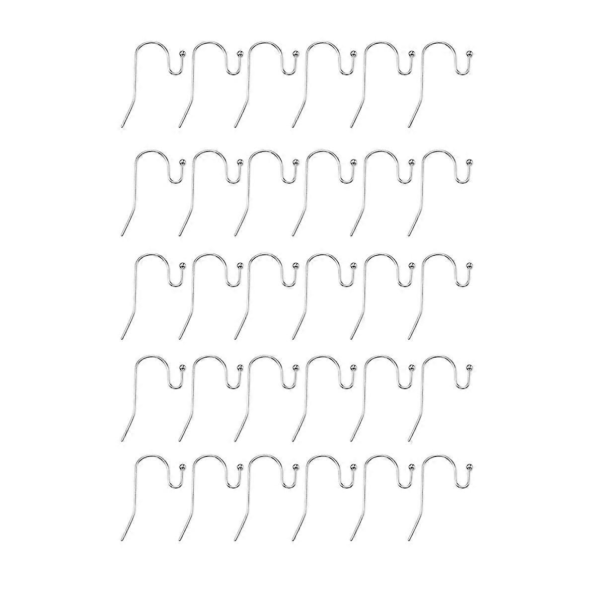 100PCSシンプルなステンレス鋼のイヤリングDIY手作りのジュエリーアクセサリー女性用