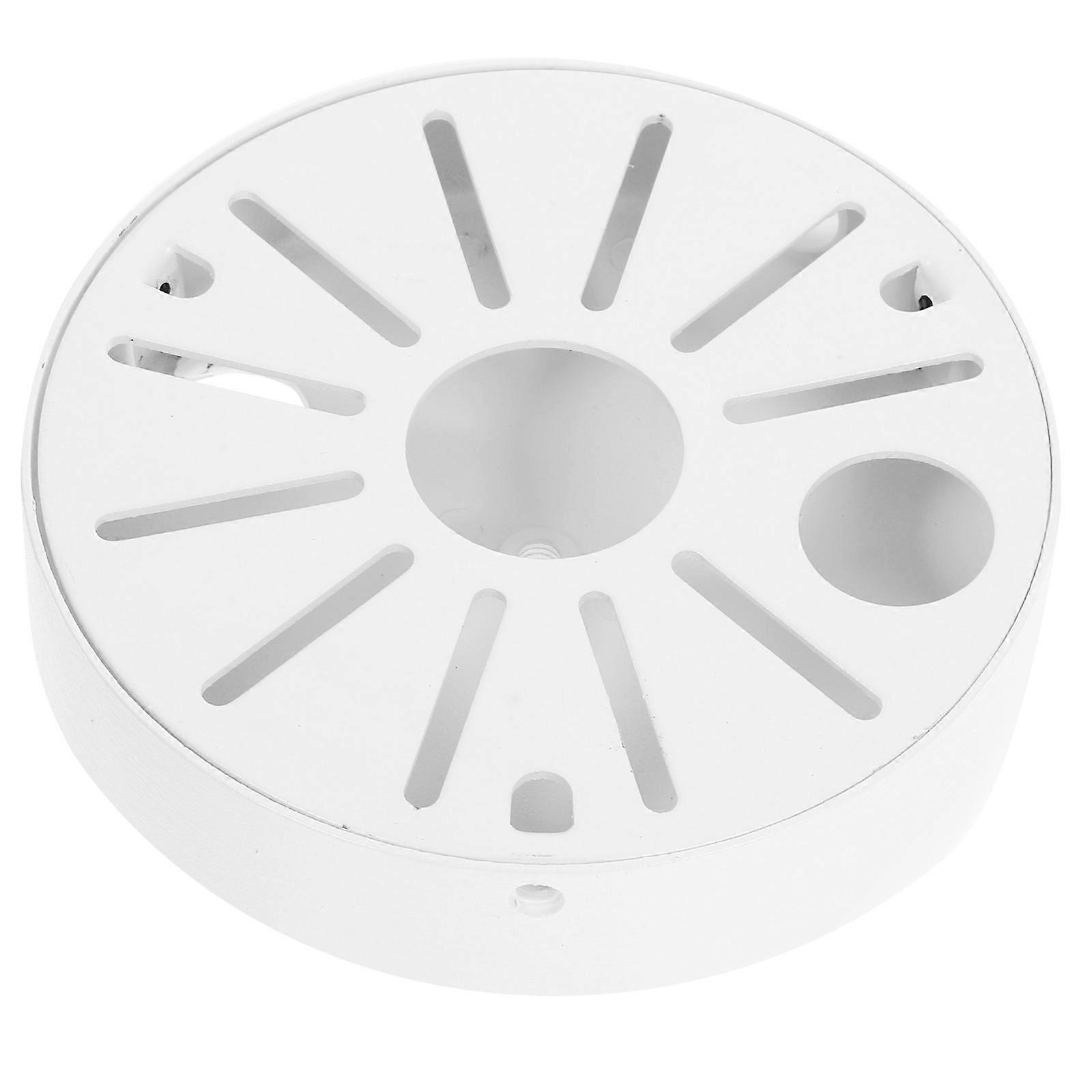 Security Camera Junction Box for Home White Aluminum Alloy Heavy Duty Cable Hide Storage