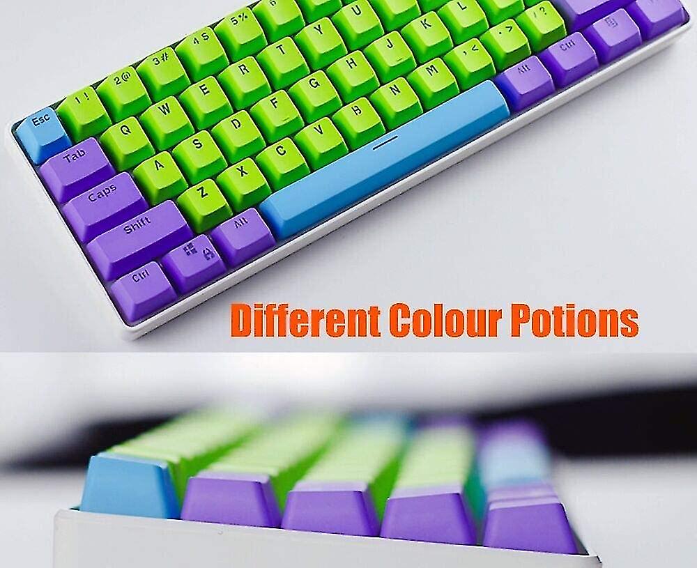 61 Pbt Keycaps 60 Procent, Ducky One 2 Mini Keycaps Oem Profil
