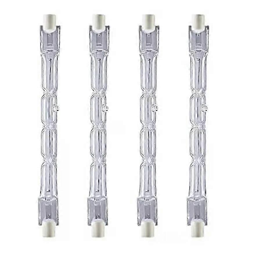 Halogen lamp 4pcs R7s 118mm 400w dimmable for linear spotlight