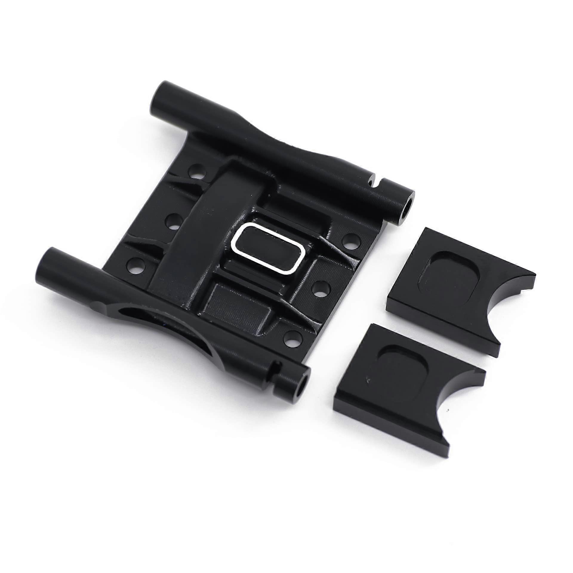 Aluminum alloy center differential cover, center differential case, RC replacement parts for 1/8 ARRMA KRATON Typhon Outcast Talion RC car, black