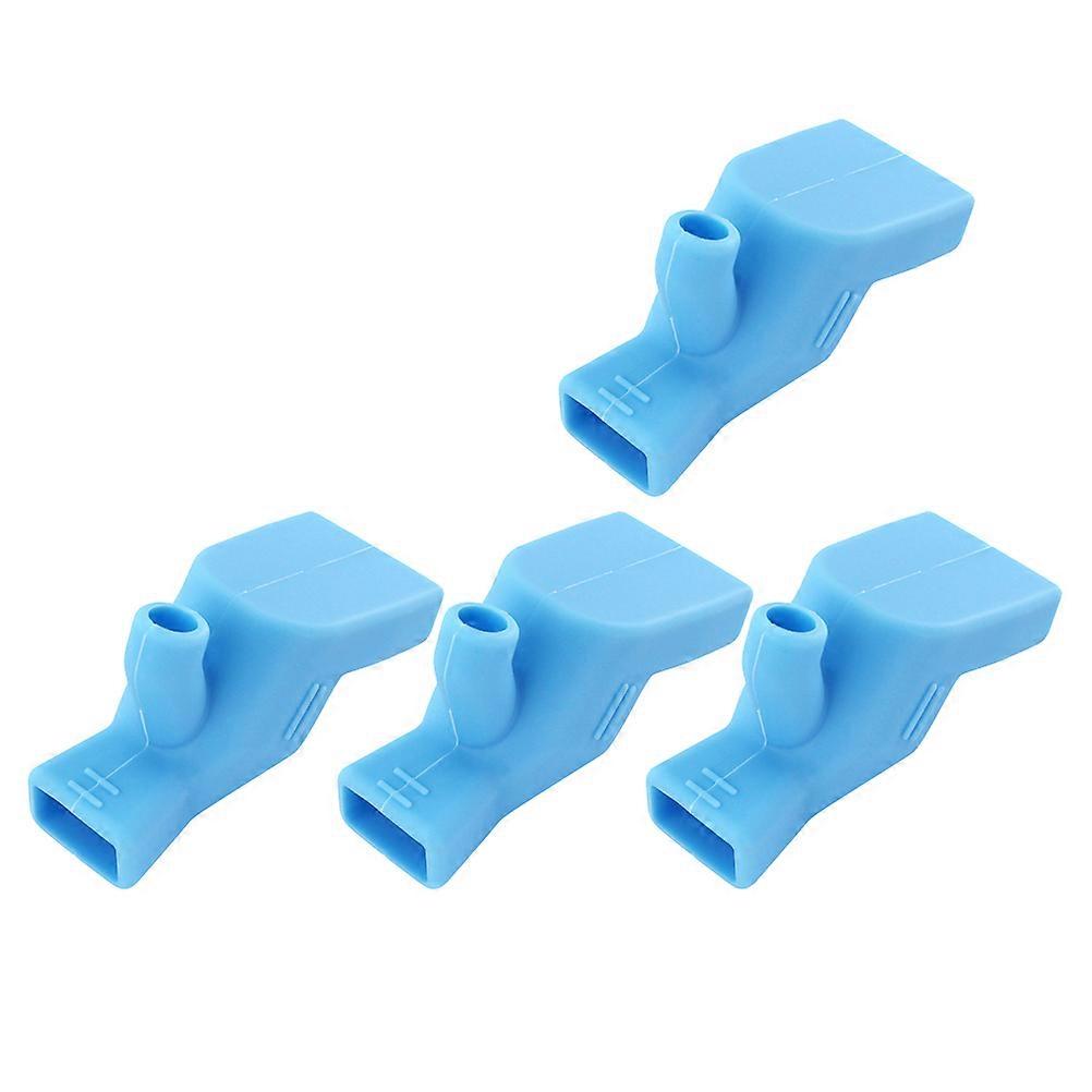 Faucet Extender Dual-Purpose Silicone Splash-Proof Washing Hand Devices 4Pcs