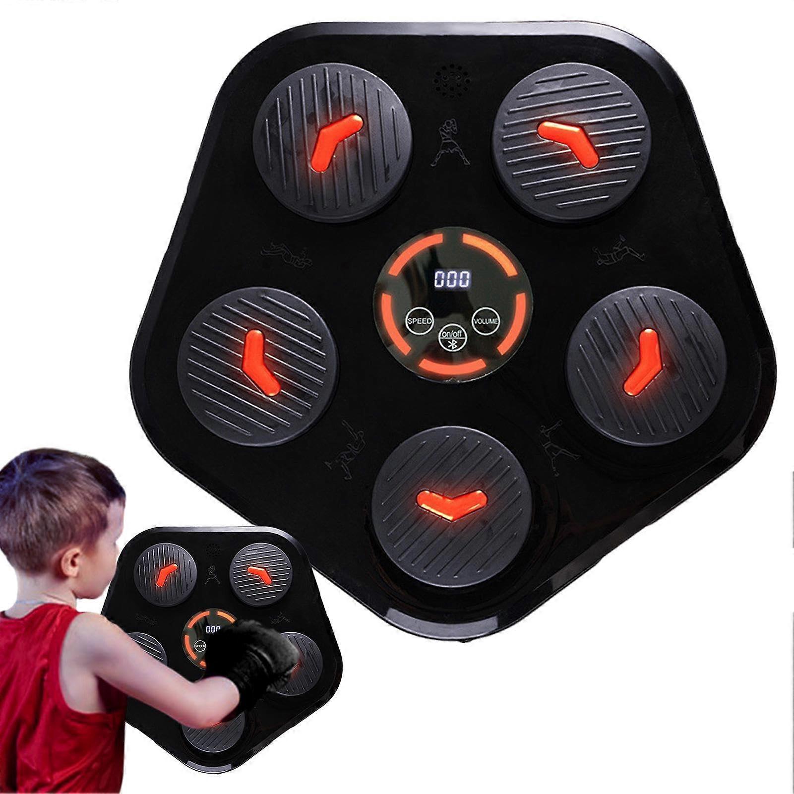 Boxboxmaschine Smart Punching Bag Wall-Mounted Trainer With Wireless Connectivity Space-Saving Design 40 x 41.5 x 5 cm