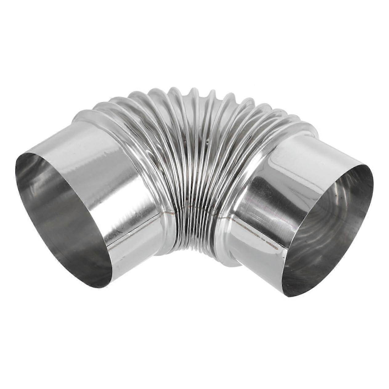 Bow Smoke Pipe for Wood Stove Quality Metal Chimney Pipe for Efficient Smoke Extraction Easy to Install and Durable