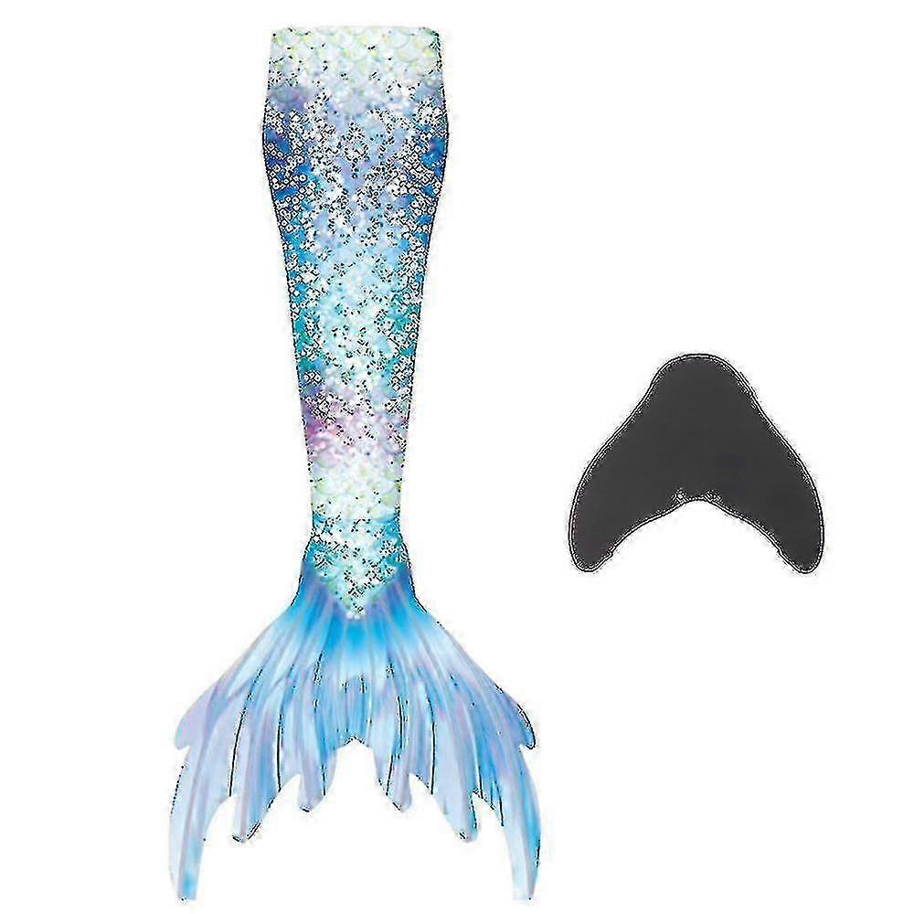 Mermaid Tails For Swimming For Kids And Adults With Monofin(75%off)_FE06