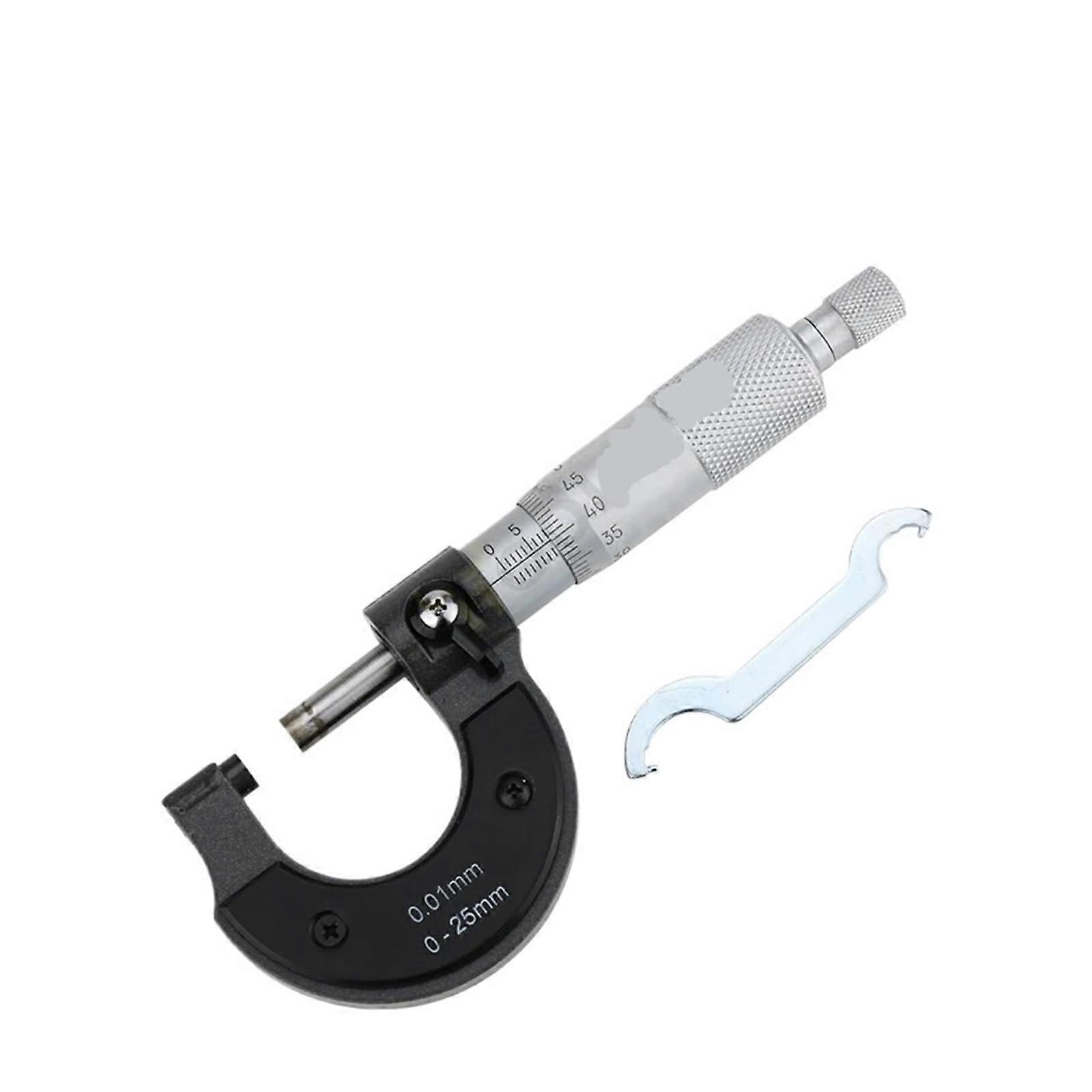 External Micrometer Set 25-50mm Outside Micrometer Tool Micro Meter Micrometric Gauges Precision Measuring Instruments