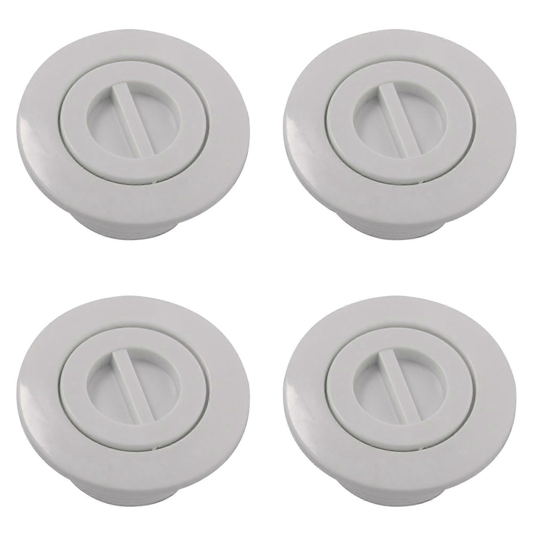 4 Pack Pool Vacuum Fittings SP-1022, Compatible with Pool Skimmers, Durable Water Treatment Connection, Easy Installation