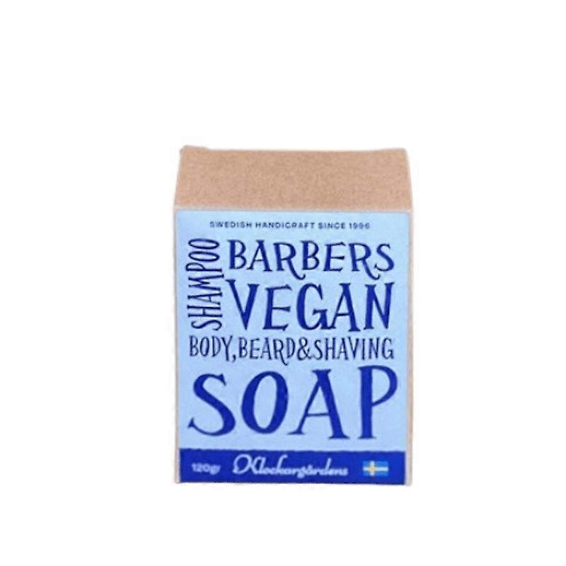 Barbers Vegan Soap, shaving soap from Klockargårdens
