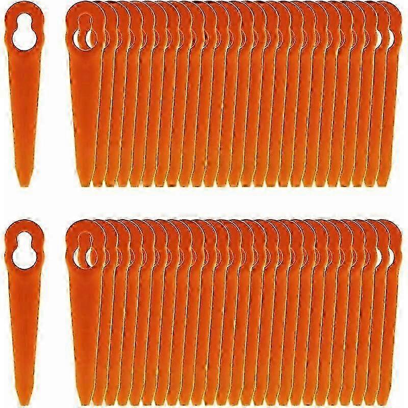 STIHL Polycut 2-2 Polycut 3-2 FSA 45 FSA 57 FSE 52 グラストリマー、SWIFT 40V グラストリマーエディション A と互換性のある 100 個の交換用プラスチックブレード