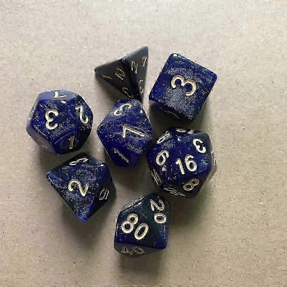 7PCS DND Dice Set Polyhedral D&D Dice Inclusion Role Playing Dice Dungeons and Dragons Die Gift