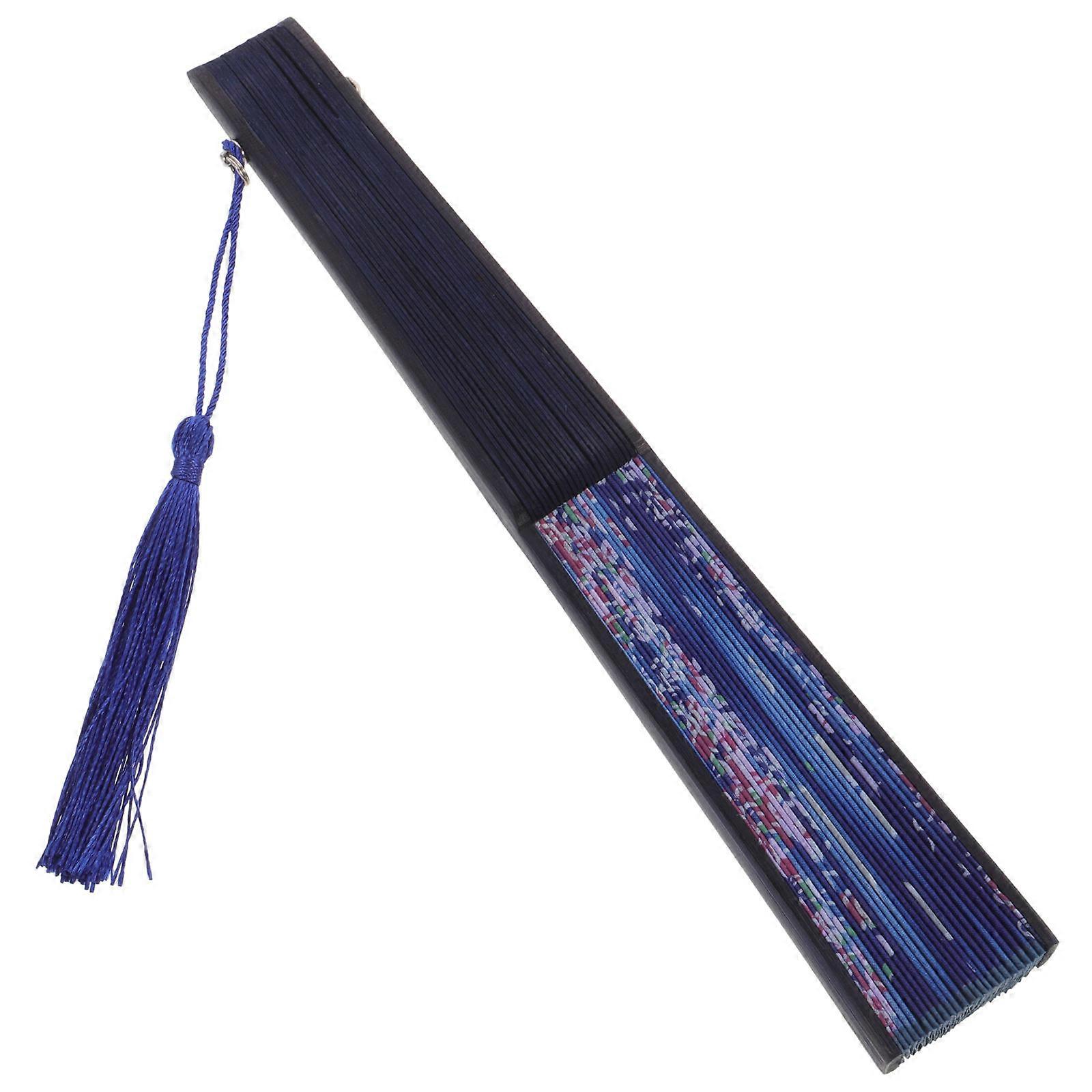 Handmade Chinese Style Folding Fan, Sturdy Design, Perfect for Dancing, Parties, Summer Travel, and Photography, Easy to Carry