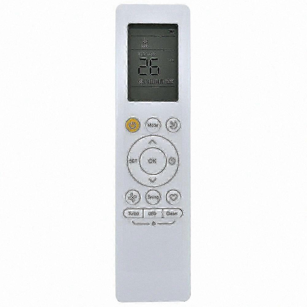 Air Conditioner Remote Control for Midea RG10B/BGEF-Compatible Replacement