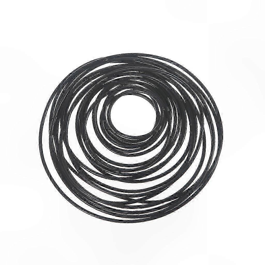 1mm Diameter Rubber Round Belts for DIY Model Transmission and Crafting Projects