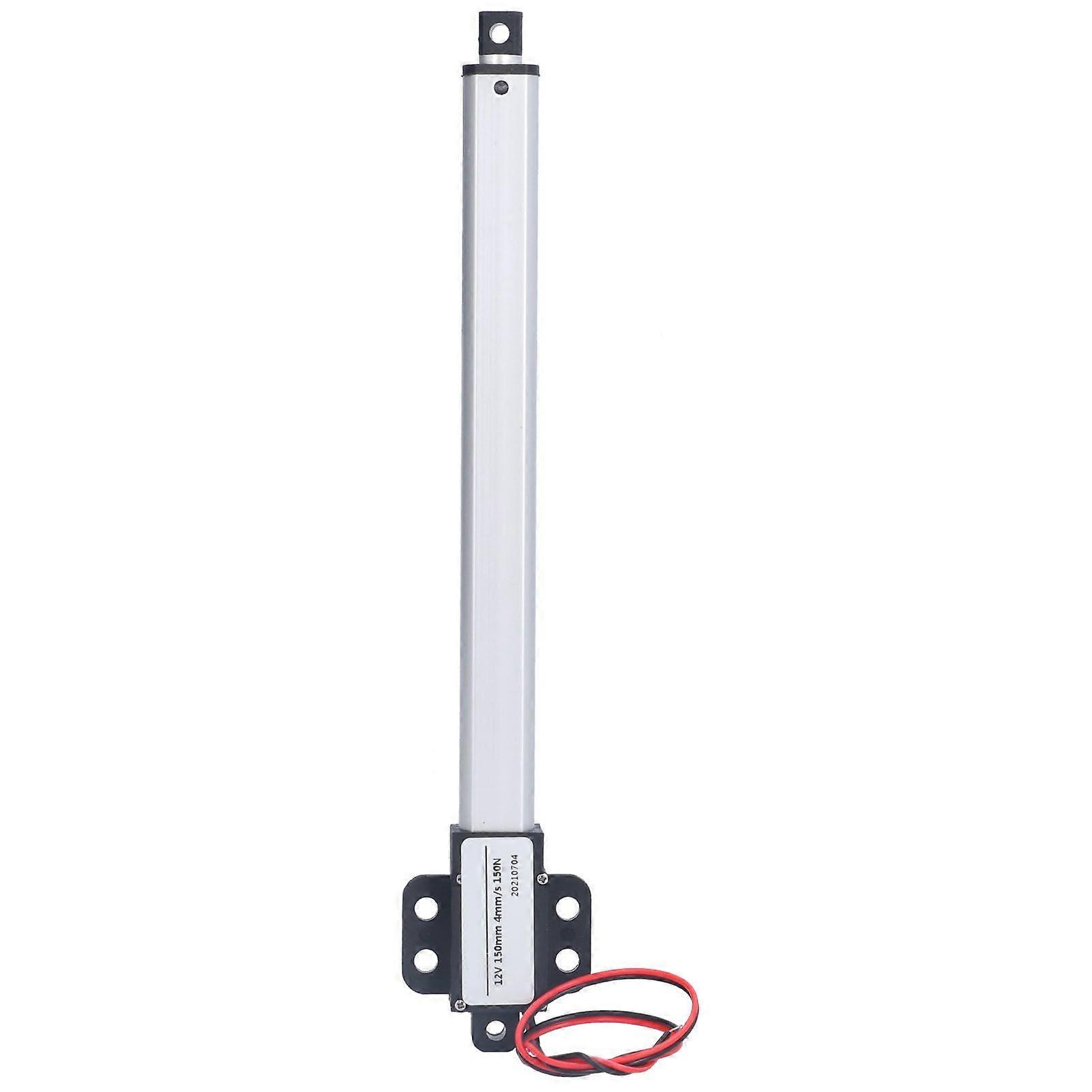 Linear Actuator 150mm Stroke High Speed Low Noise Short Circuit Protection Mini Electric Linear Actuator30mm/s20N