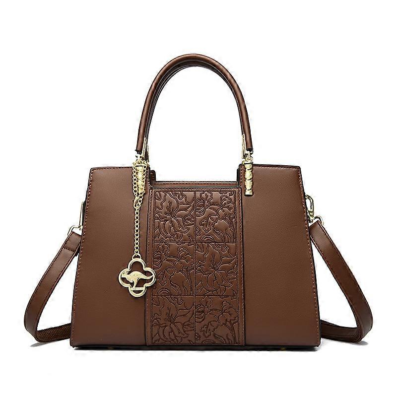 Ladies' bags, made of PU material with large capacity, embossed design for practical categorization